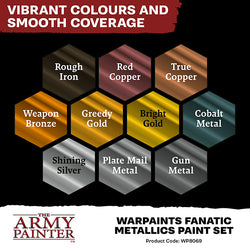 Warpaints Fanatic - Metallics Paint Set