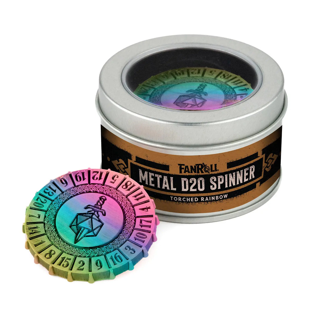 D20 Metal Spinner by Fanroll