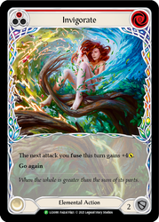 Invigorate (Red) [LGS080] (Promo)  Rainbow Foil