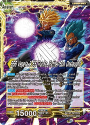 Trunks // SSB Vegeta & SS Trunks, Father-Son Onslaught (BT16-071) [Realm of the Gods]