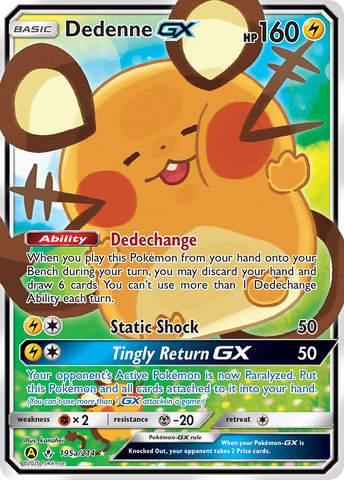 Dedenne GX (195a/214) [Alternate Art Promos]