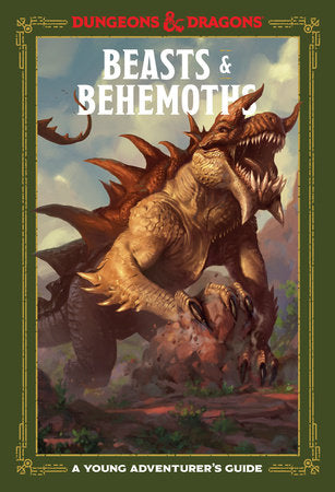 D&D Beast & Behemoths - A Young Adventurer's Guide (Used - slight wear on cover)