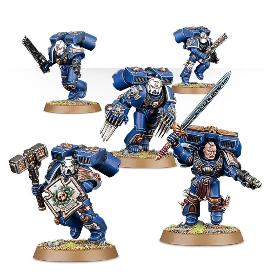 Warhammer Space Marines - Vanguard Veteran Squad