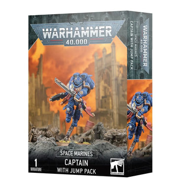 Warhammer Space Marines - Captain with Jump Pack
