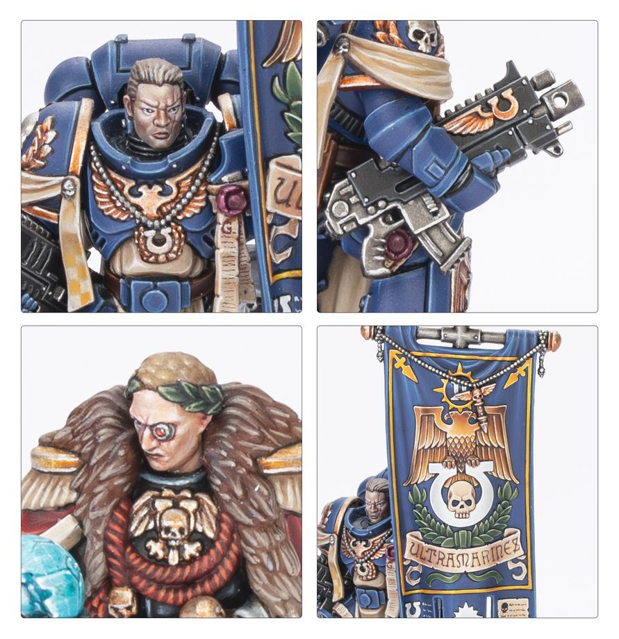 Captain Titus and The Wardens of Ultramar - Space Marines: Warhammer 40k