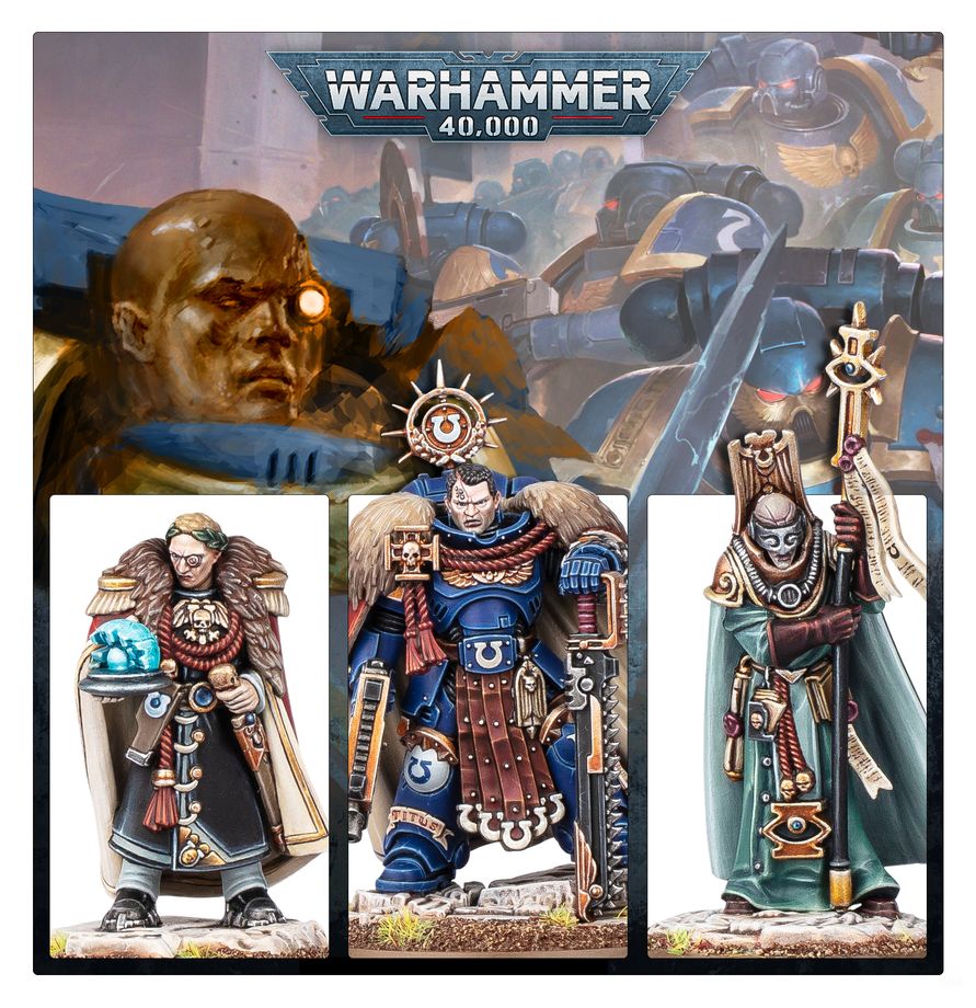 Captain Titus and The Wardens of Ultramar - Space Marines: Warhammer 40k