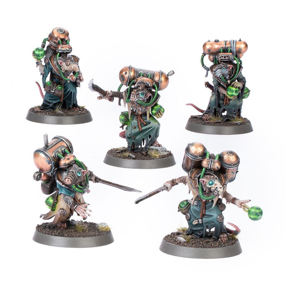 Skaven Acolyte Globadiers - Warhammer Age of Sigmar