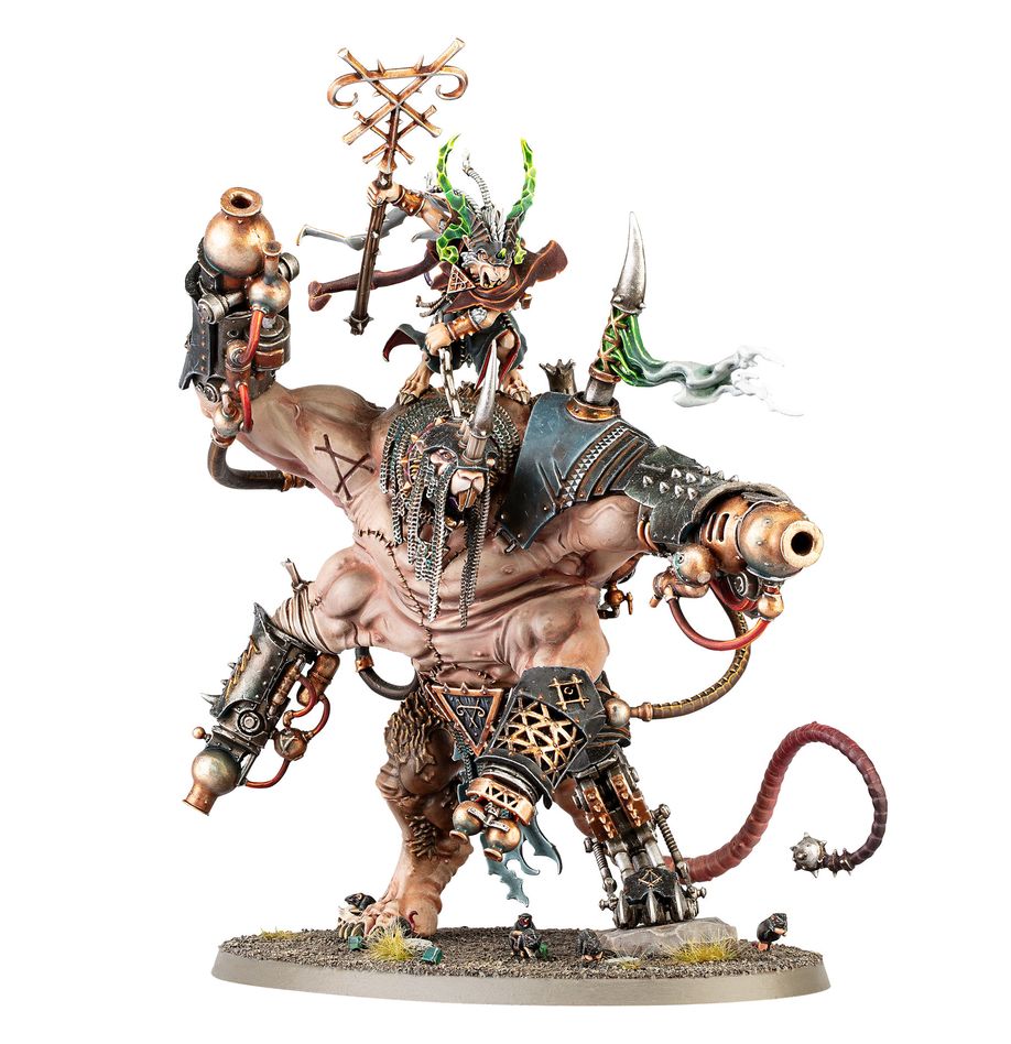 Skaven Thanquol On Boneripper - Warhammer Age of Sigmar