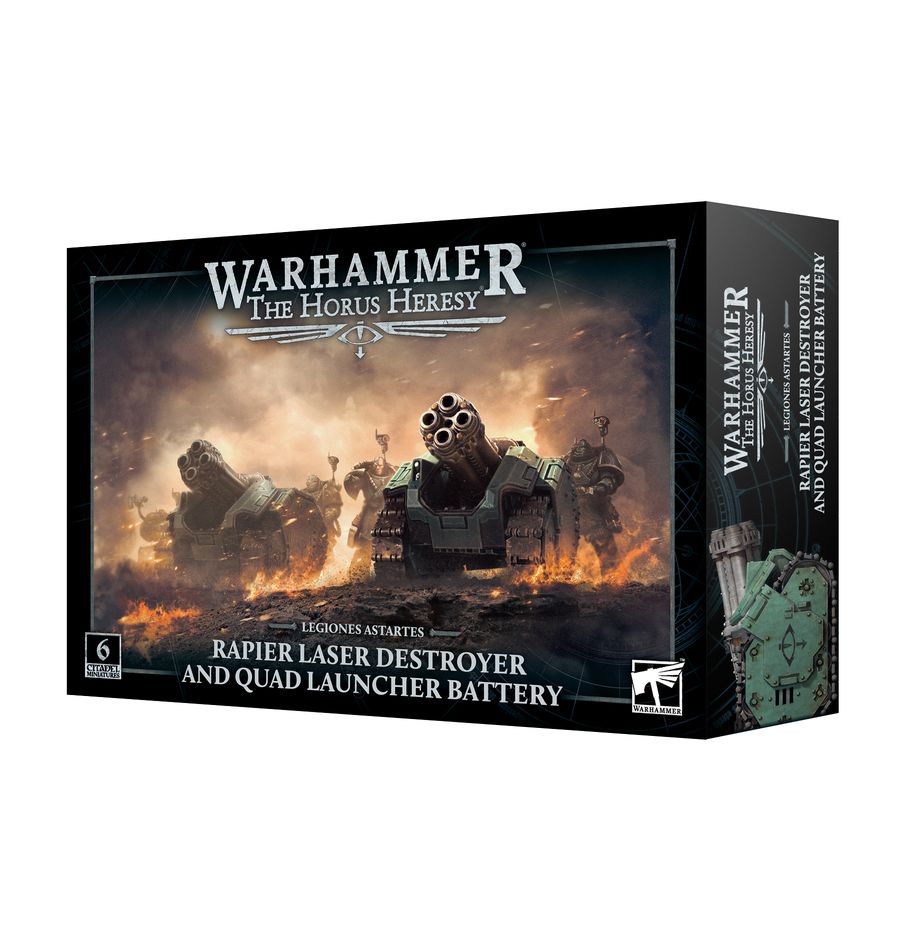 Warhammer The Horus Heresy: Legiones Astartes - Rapier Laser Destroyer And Quad Launcher Battery