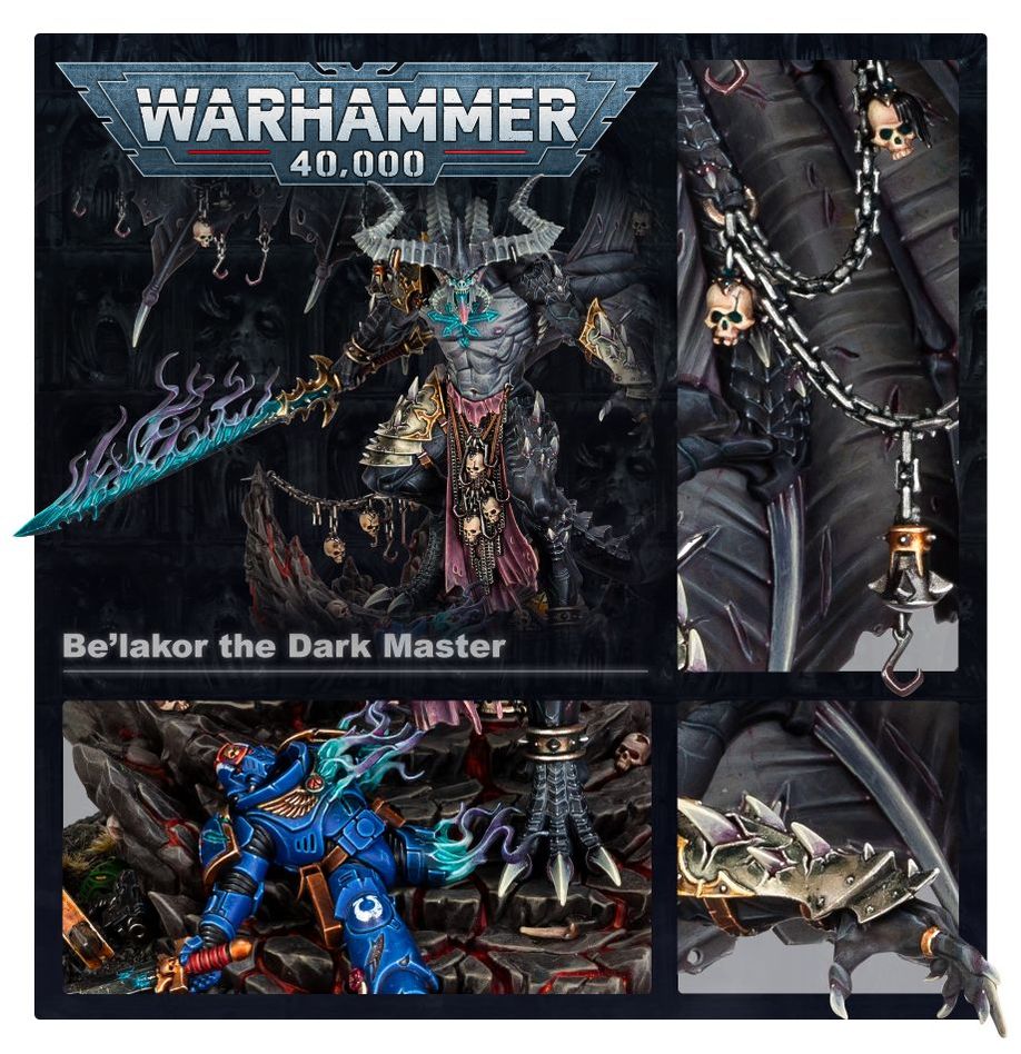 Warhammer Age of Sigmar - Slaves To Darkness - Be'Lakor The Dark Master