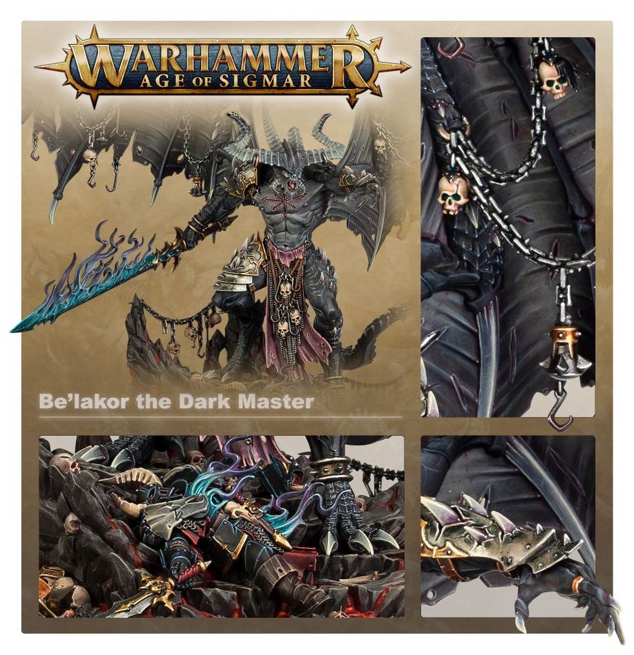 Warhammer Age of Sigmar - Slaves To Darkness - Be'Lakor The Dark Master