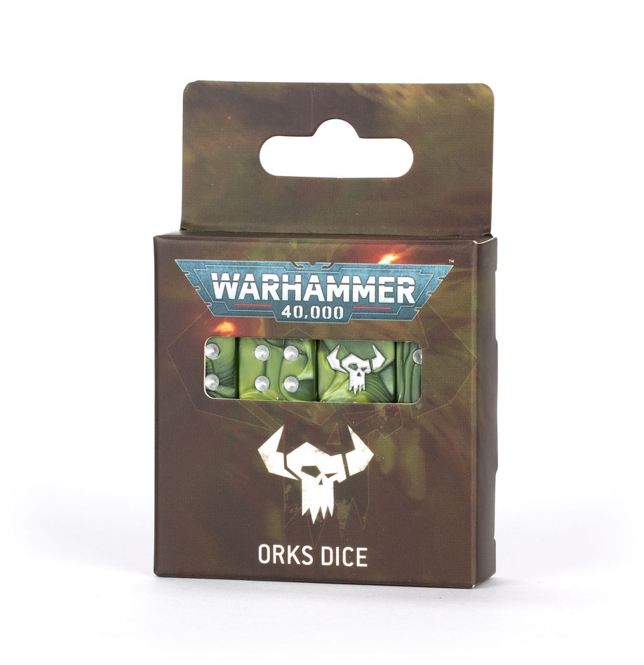 Warhammer Ork Dice Set