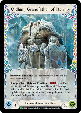 Oldhim, Grandfather of Eternity [HER042] (Promo)  Cold Foil