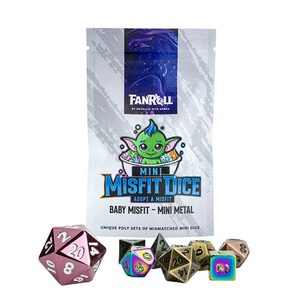 7-Die Set Mini Metal: Mystery Misfit Assortment