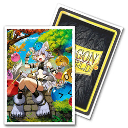 Dragon Shield Sleeves: Standard- Matte 'Grand Archive Silvie, Slime Sovereign' Art (100 ct.)