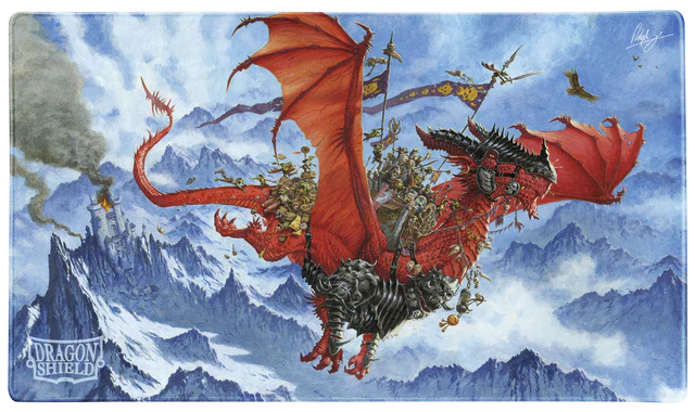 Dragon Shield 'The Raid' Playmat with Art Tube