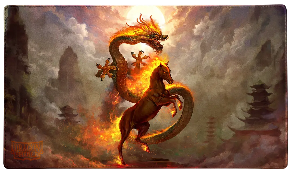 Fire Horse 2026 Playmat and Tube by Dragon Shield
