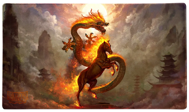 Fire Horse 2026 Playmat and Tube by Dragon Shield