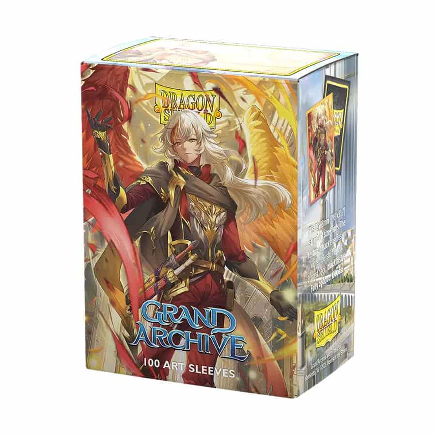 Dragon Shield Sleeves: Standard- Matte 'Grand Archive Azrael' Art (100 ct.)