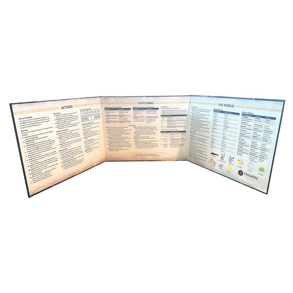 Cosmere RPG GM Screen
