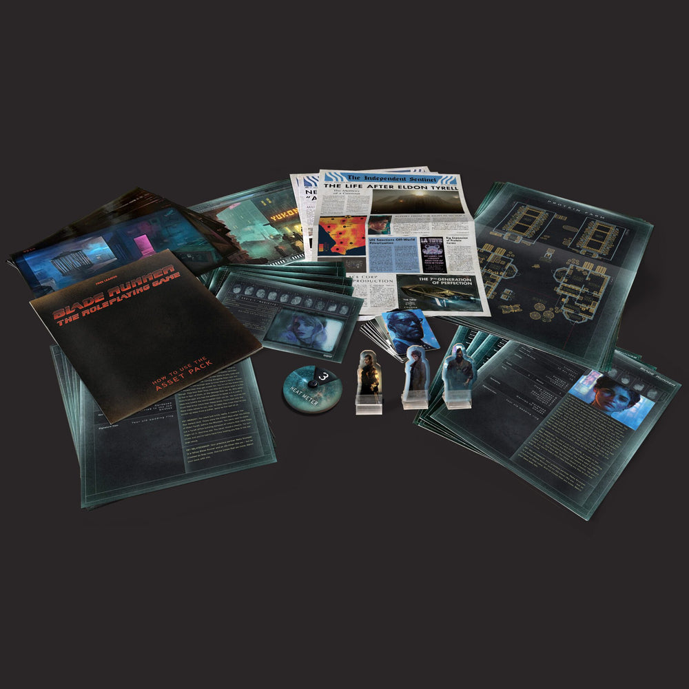 BLADE RUNNER RPG: ASSET PACK AND SOLO MODE