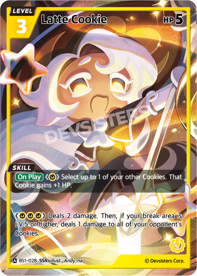 Latte Cookie (BS1-028) SSR [Brave Beginning]