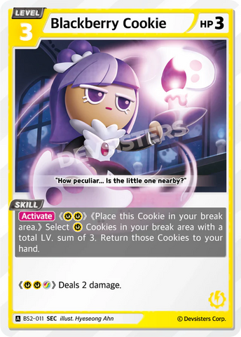 Blackberry Cookie (BS2-011) SEC [Brave Beginning]