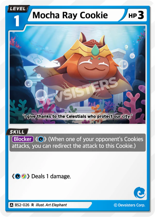 Mocha Ray Cookie (BS2-026) R [Brave Beginning]