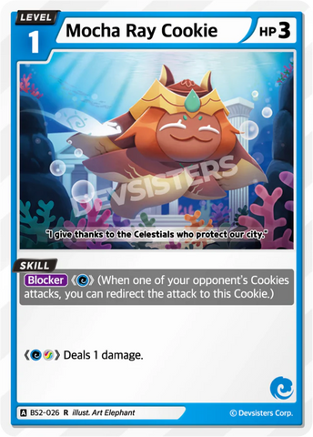 Mocha Ray Cookie (BS2-026) R [Brave Beginning]