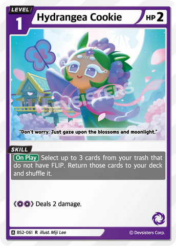 Hydrangea Cookie (BS2-061) R [Brave Beginning]