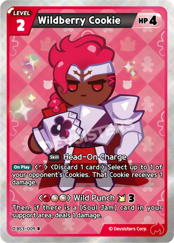 Wildberry Cookie (BS3-009) R [Age of Heroes and Kingdoms] *MAY HAVE VISIBLE PRINT LINES*