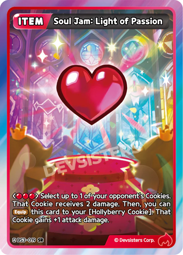 Soul Jam: Light of Passion (BS3-019) SR [Age of Heroes and Kingdoms]