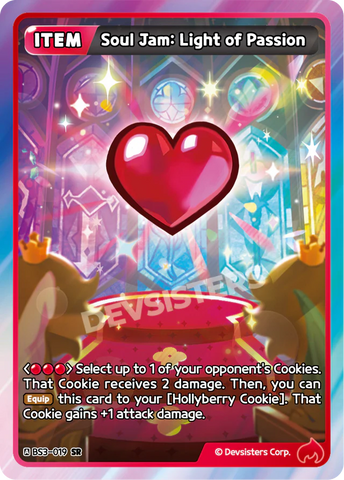Soul Jam: Light of Passion (BS3-019) SR [Age of Heroes and Kingdoms]