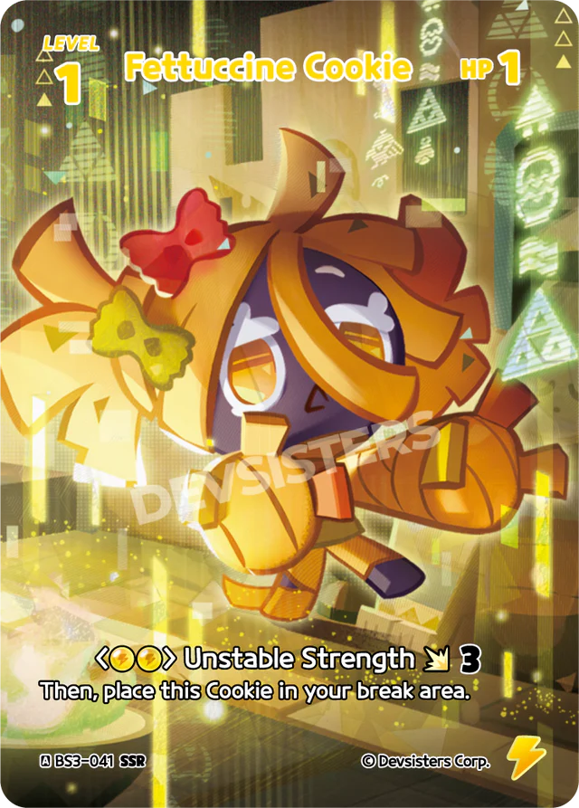 Fettuccine Cookie (BS3-041) SSR [Age of Heroes and Kingdoms]