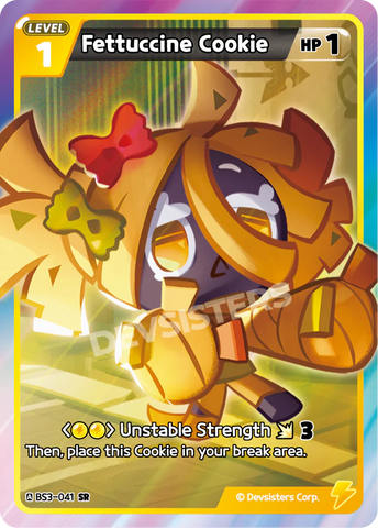 Fettucine Cookie (BS3-041) SR [Age of Heroes and Kingdoms]