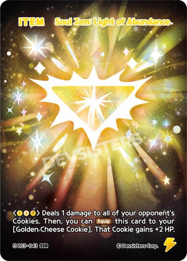 Soul Jam: Light of Abundance (BS3-043) SSR [Age of Heroes and Kingdoms]