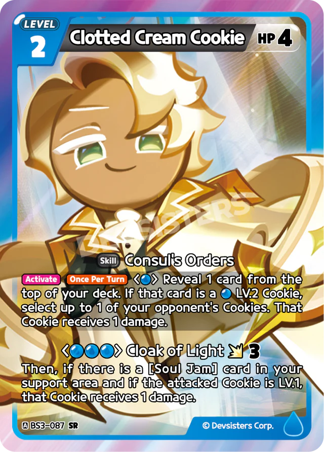 Clotted Cream Cookie (BS3-087) SR [Age of Heroes and Kingdoms]