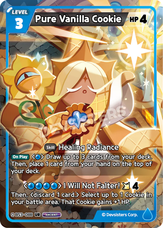 Pure Vanilla Cookie (BS3-088) UR [Age of Heroes and Kingdoms]