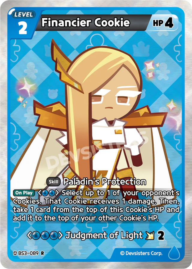 Financier Cookie (BS3-089) R [Age of Heroes and Kingdoms] *MAY HAVE VISIBLE PRINT LINES*