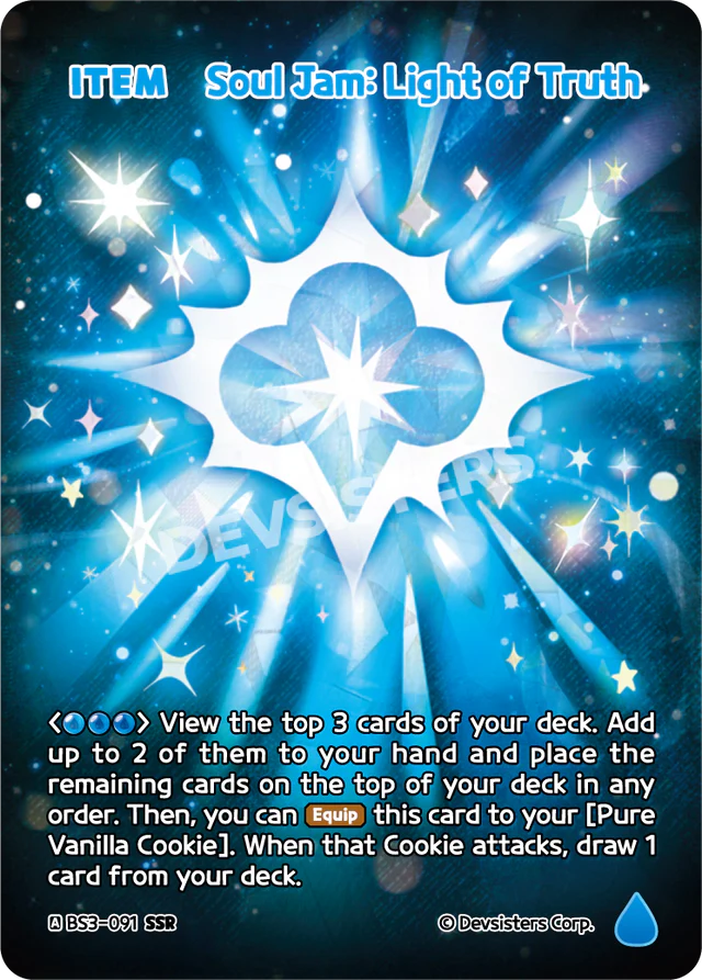 Soul Jam: Light of Truth (BS3-091) SSR [Age of Heroes and Kingdoms]