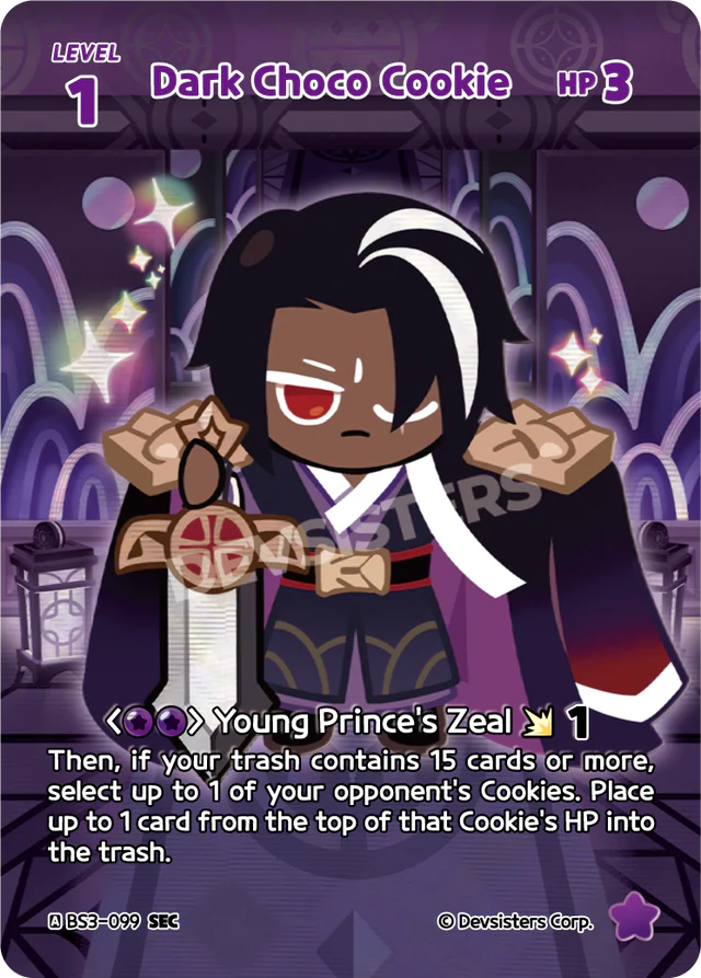 Dark Choco Cookie (BS3-099) SEC [Age of Heroes and Kingdoms]