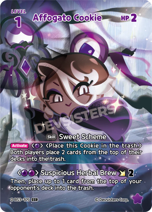 Affogato Cookie (BS3-105) SSR [Age of Heroes and Kingdoms]