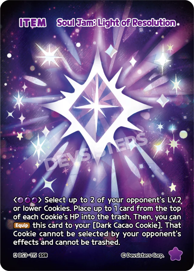 Soul Jam: Light of Resolution (BS3-115) SSR [Age of Heroes and Kingdoms]