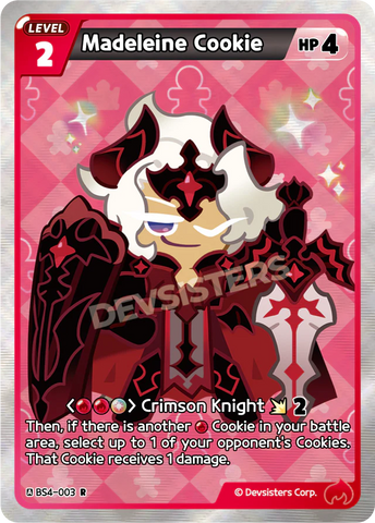 Madeleine Cookie (BS4-003) R [Age of Heroes and Kingdoms] *MAY HAVE VISIBLE PRINT LINES*
