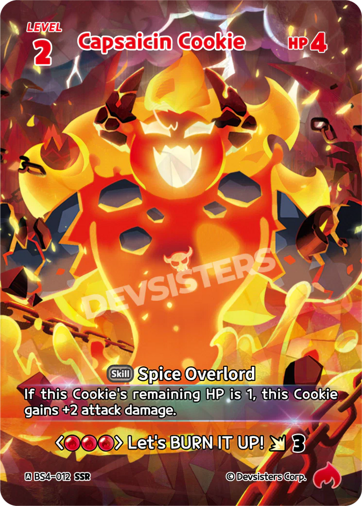 Capsaicin Cookie (BS4-012) SSR [Age of Heroes and Kingdoms]