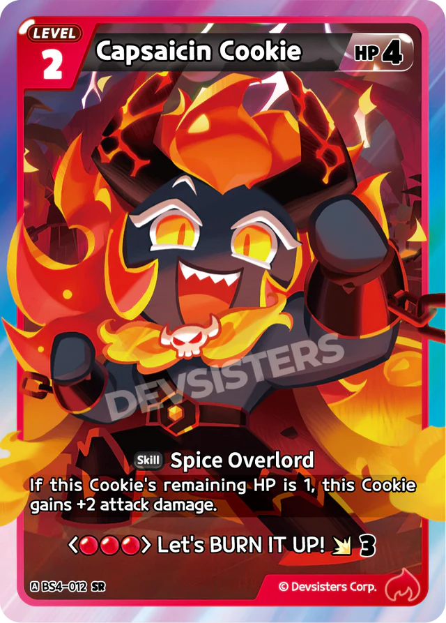 Capsaicin Cookie (BS4-012) SR [Age of Heroes and Kingdoms]