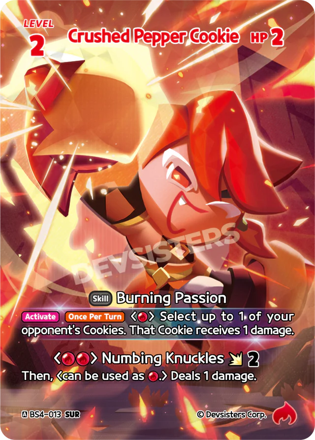 Crushed Pepper Cookie (BS4-013) SUR [Age of Heroes and Kingdoms]