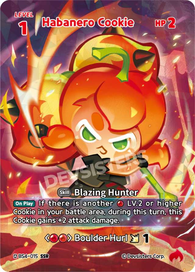Habanero Cookie (BS4-015) SSR [Age of Heroes and Kingdoms]