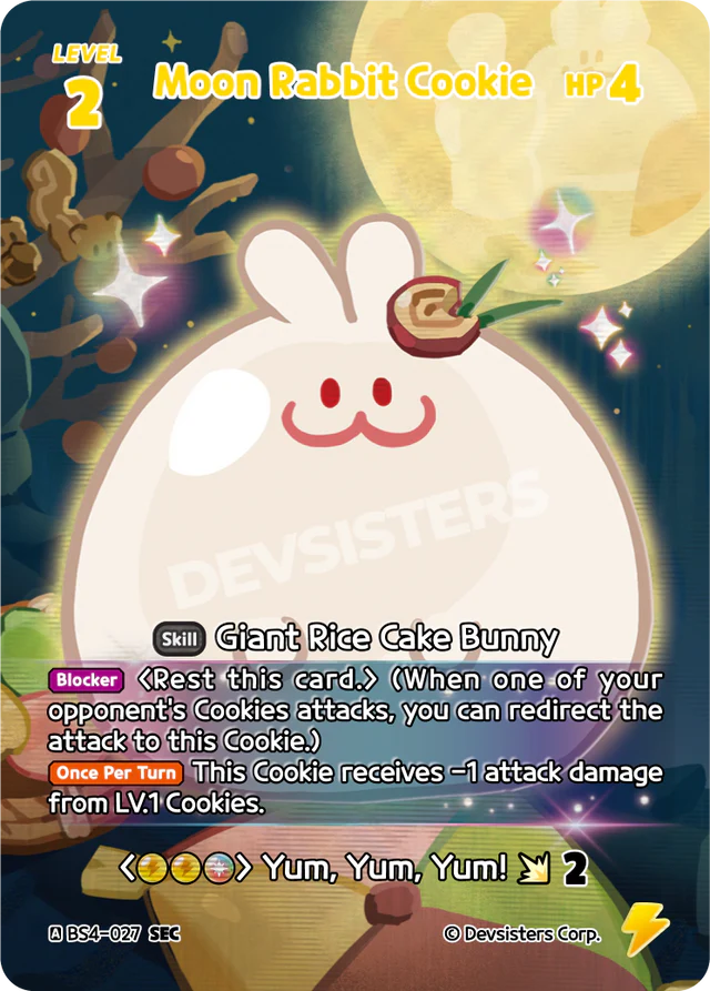 Moon Rabbit Cookie (BS4-027) SEC [Age of Heroes and Kingdoms]