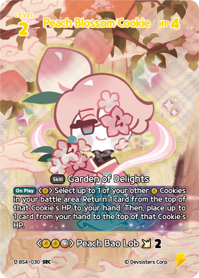 Peach Blossom Cookie (BS4-030) SEC [Age of Heroes and Kingdoms]